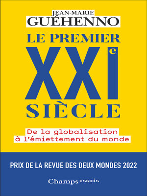cover image of Le premier XXIᵉ siècle